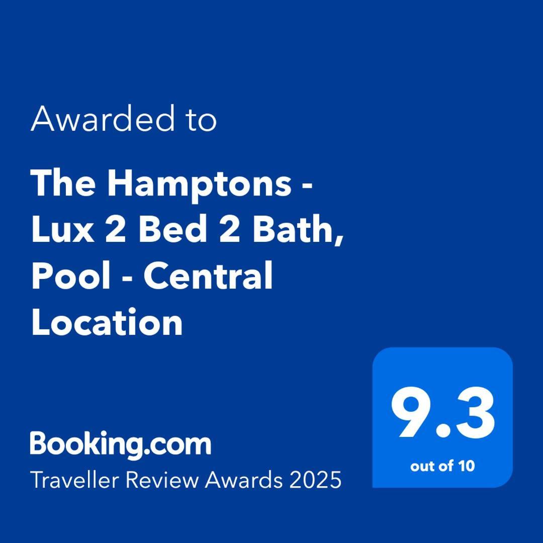The Hamptons - Lux 2 Bed 2 Bath, Pool - Location Apartment Canberra